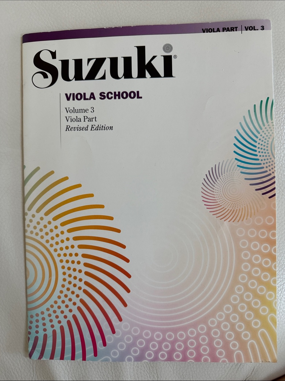 Pre-owned Suzuki Viola School Volume 3 Revised Edition Viola Part Vol 3